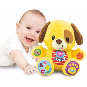Pelúcia com Sons - Cãozinho Aprenda Comigo - Winfun - Yes Toys