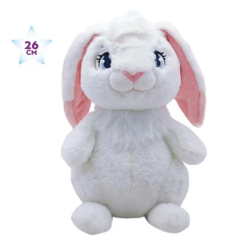 Pelúcia Coelhinha Pulinho - A Caminho da Lua - 26 cm - BabyBrink