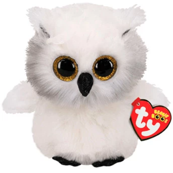 Pelúcia Infantil - 16 cm - Beanie Boos - TY - Pequena - Austin - Toyng