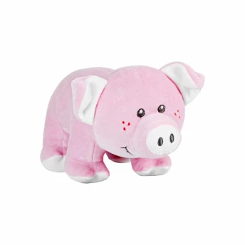 Pelúcia Infantil - 23 cm - Fazendinha - Porquinha - Anjos Baby