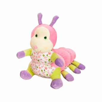 Pelúcia Infantil - 38 cm - Lagartinha Lili - Anjos Baby
