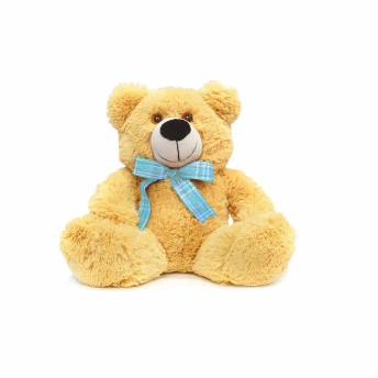 Pelúcia Infantil - 24 cm - Urso Fofuxo - P - W.U. Bichos de Pelúcia