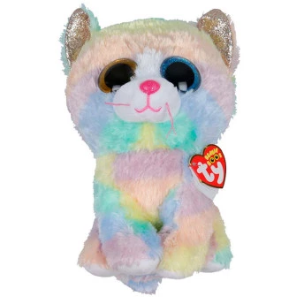 Pelúcia Infantil - 45 cm - Beanie Boos - TY - Gigante - Heather - Toyng