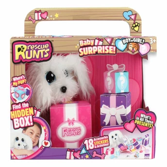 Pelúcia Infantil - Adota Pets - Baby Surprise - 18 Acessórios - Multikids