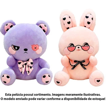 Pelúcia Infantil - Amigos do Coração - Laleli - Sortido - DM Toys