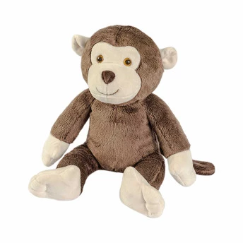 Pelúcia Infantil - Bichos no Mundo - Macaco América do Sul - Anjos Baby