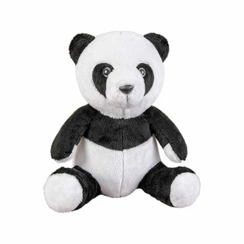 Pelúcia Infantil - Bichos no Mundo - Panda Ásia - Anjos Baby