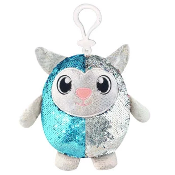 Pelúcia Infantil - Shimmeez - Cordeiro - Azul-Prata - Toyng