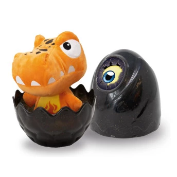 Pelúcia Interativa - Ovo Crackin Eggs Lava Flow - Blaze - Toyng