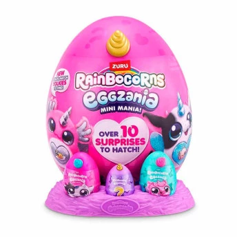 Pelúcia Surpresa - Rainbocorns Eggzania - Mini Mania - Fun Divirta-se