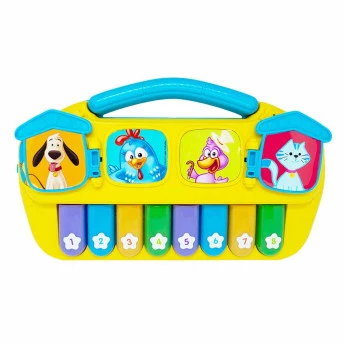 Pianinho Infantil - Galinha Pintadinha - Livro da Pópó - Yes Toys