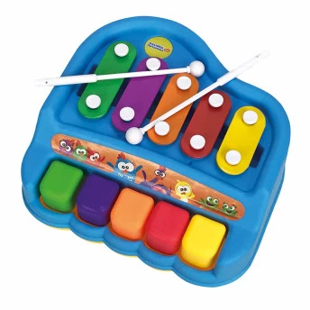 Piano Xilofone Infantil - Galinha Pintadinha - Yes Toys
