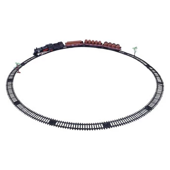 Pista e Trem Elétrico com Luzes e Sons - Estrada de Ferro - Pica-Pau