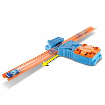 Pista e Veículo - Hot Wheels - Track Builder - Acelerador - Mattel