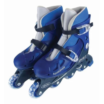 Patins Ajustável Azul 38 a 41 - Fenix