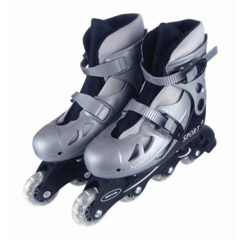 Patins Ajustável Prata 38 a 41 - Fênix