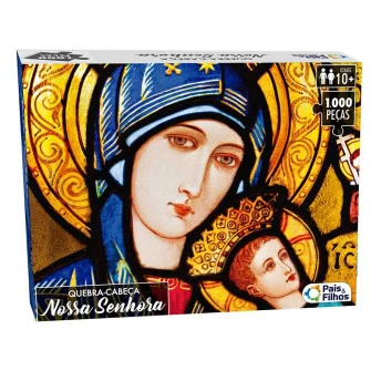 Quebra-Cabeça - 1000 Peças - Nossa Senhora - Pais e Filhos