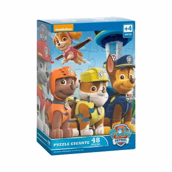 Quebra-Cabeça Infantil Gigante - Puzzle - 48 Peças - Patrulha Canina - Grow