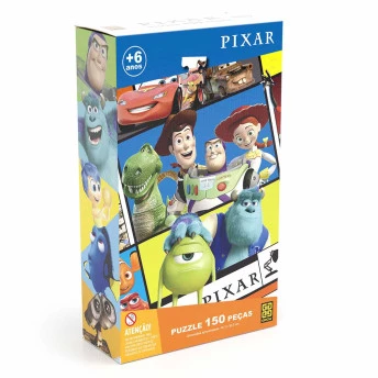 Quebra Cabeça 150 Peças Pixar - Disney - Grow