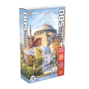 Quebra Cabeça 500 Peças Istambul - Turquia - Grow