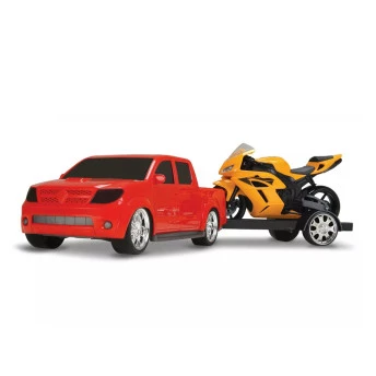 Veículo Roda Livre - Pick-Up Vision - Moto Racing - Sortido - Roma Brinquedos