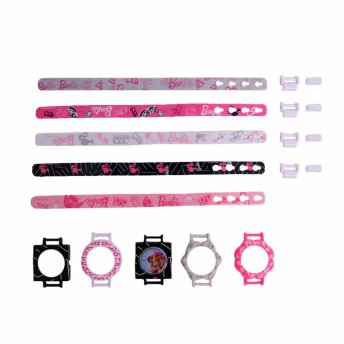 Relógio Infantil Troca Pulseira - Barbie - Fun Divirta-se