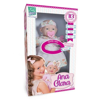 Boneca Ana Clara Fala 113 Frases - Super Toys