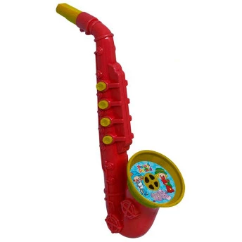 Saxofone Infantil - Patati e Patatá - Vermelho - Candide