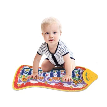 Tapete Teclado Musical Baby com Som e Luz - Adijomar. 