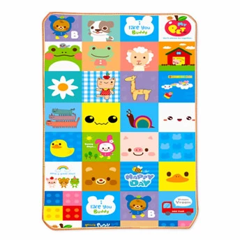 Tapete de Atividades para Bebê - Fun Friends III - 120 cm x 90 cm -  Pecci e Pecci