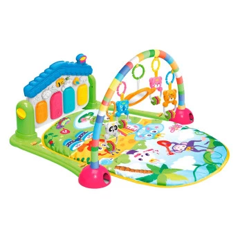 Tapete e Centro de Atividades - Tapete Atividades Baby - Guta Guti - DM Toys