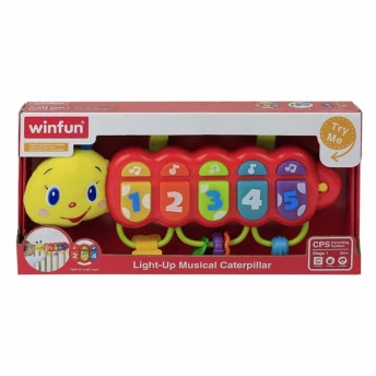 Teclado Infantil - Centopeia Musical com Luzes - Winfun - Yes Toys