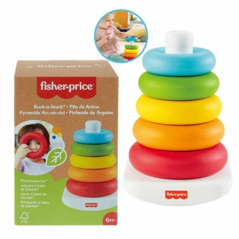Torre de Empilhar - Pirâmide de Argolas Infantil - Eco - Fisher-Price