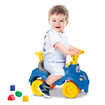 Andador Infantil Totokinha - Azul - Cardoso Toys
