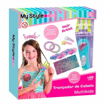 Trançador de Cabelo Infantil - My Style - Multikids
