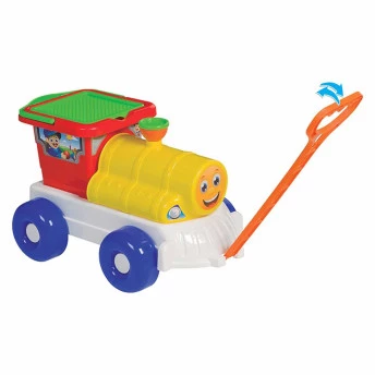 Trenzinho - Brincando na Areia - Trem de Praia - Grande - Mercotoys