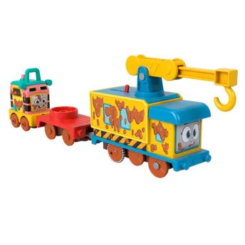 Trenzinhos Motorizados - Thomas e seus Amigos - Muddy Conserta os Amigos - Fisher-Price