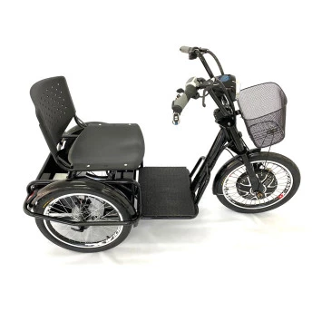 Triciclo Elétrico Duos Fox 800w Lithium - Preto - Duos Bike