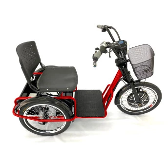 Triciclo Elétrico Duos Fox 800w Lithium - Vermelho - Duos Bike
