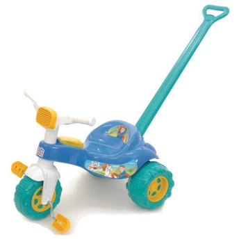 Triciclo Infantil com Haste - Tico-Tico Principe - Magic Toys