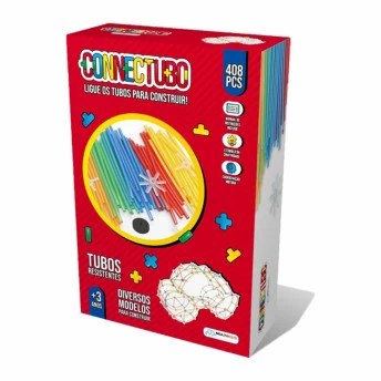 Tubos de Montar - Connectubo - 408 peças - Multikids