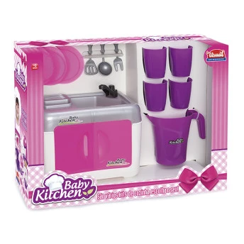 Baby Kichen - Cozinha - Pia e Acessórios - Usual Brinquedos