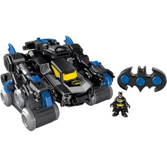 Veículo e Robô Batman - Batbot DC Super Friends - Imaginext