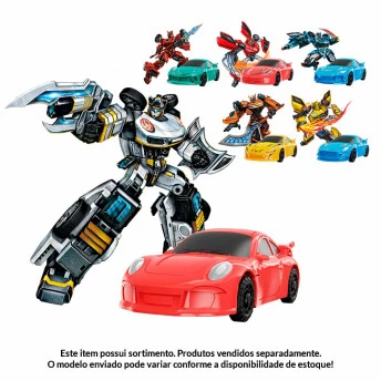 Veículo 2 em 1 - Auto Robótico - Carro Vira Robô - Sortido - Toyng