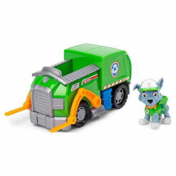 Veículo e Figura - Patrulha Canina - Caminhão Reciclagem Rocky - Sunny Brinquedos