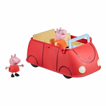 Veículo e Figuras - Peppa Pig - Carro Vermelho da Família - Hasbro