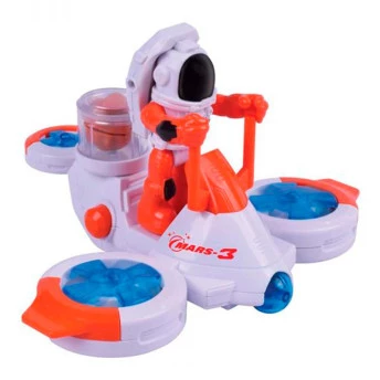 Veículo e Mini Boneco - Astronautas - Drone Espacial - Fun Divirta-se
