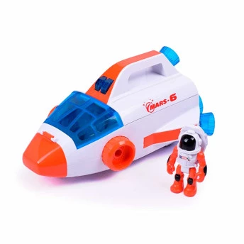 Veículo e Mini Boneco - Astronautas - Nave Espacial - Fun Divirta-se