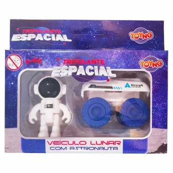 Veículo e Mini Boneco - Tripulante Espacial - Explorador Lunar - Toyng