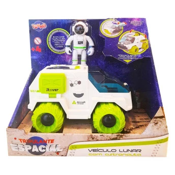Veículo e Mini Boneco - Tripulante Espacial - Rover Lunar - Toyng